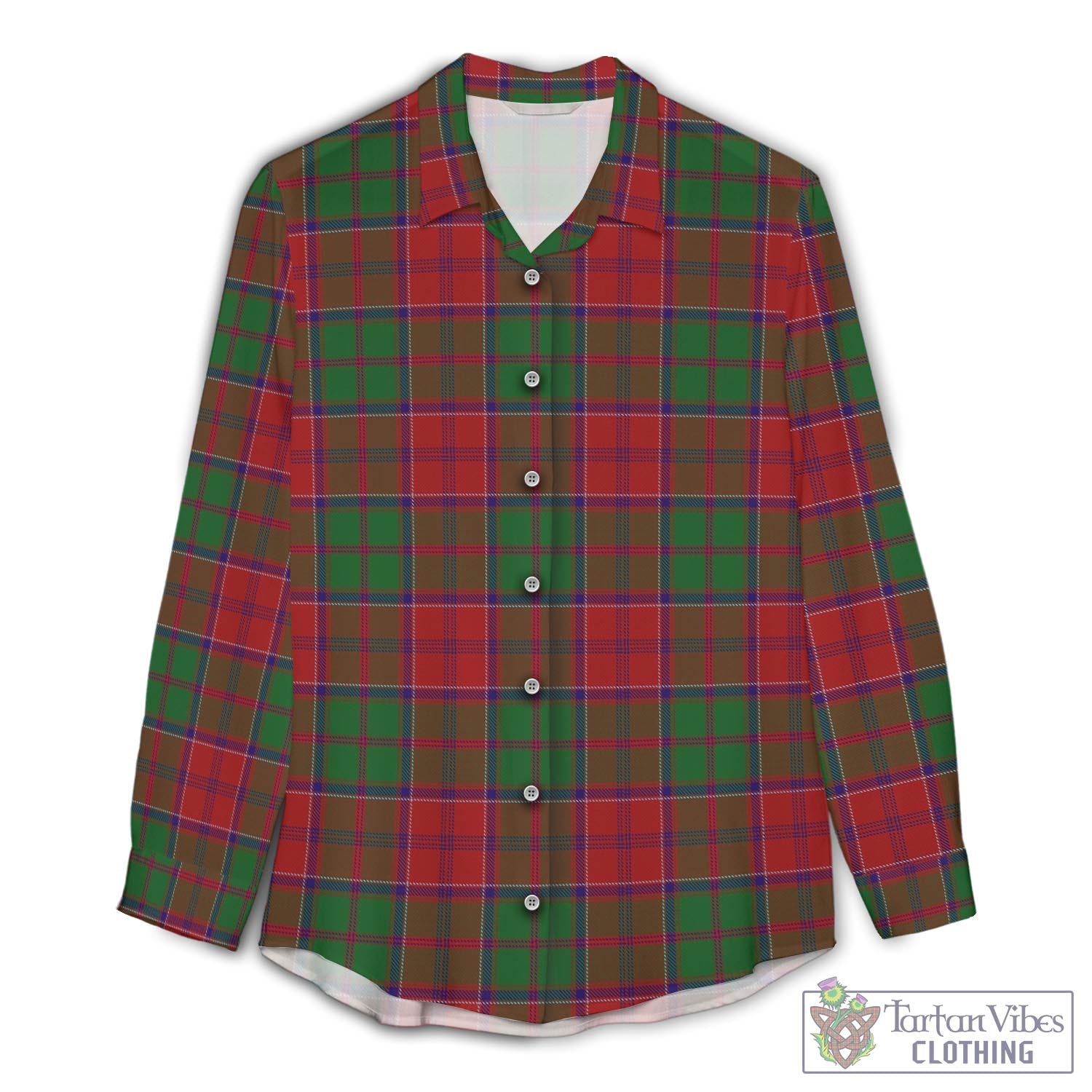 Grant Tartan Womens Casual Shirt