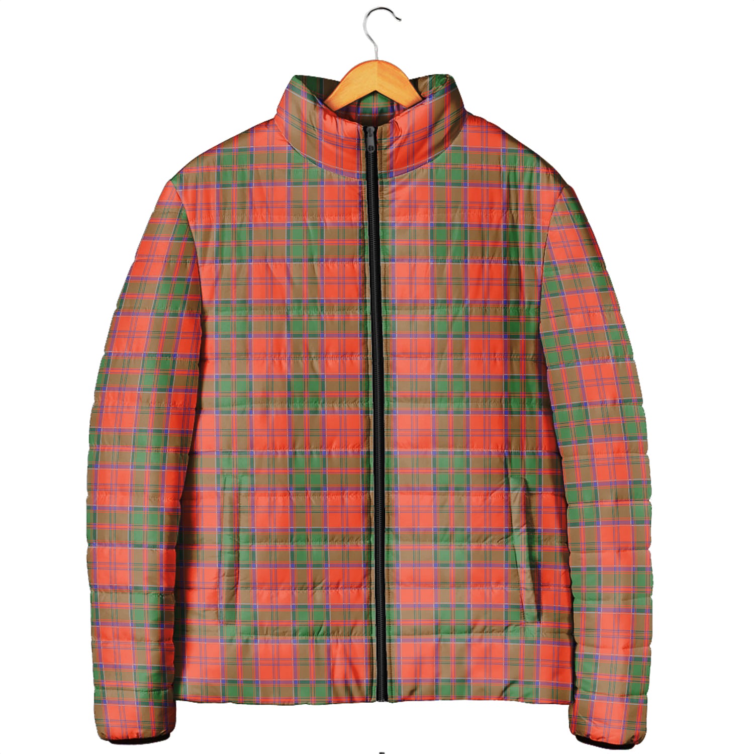 Grant Ancient Tartan Padded Jacket Men's Padded Jacket - Tartan Vibes Clothing