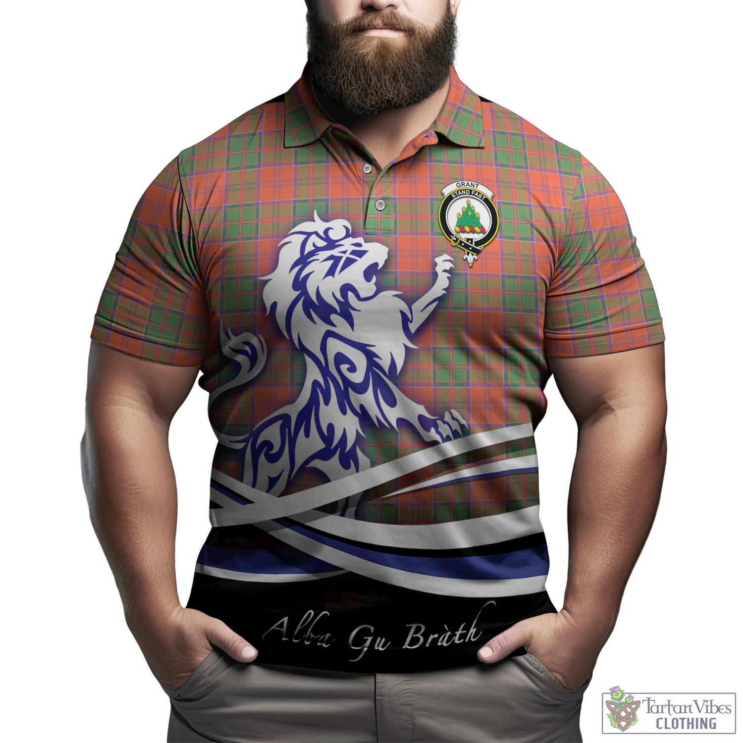 grant-ancient-tartan-polo-shirt-with-alba-gu-brath-regal-lion-emblem