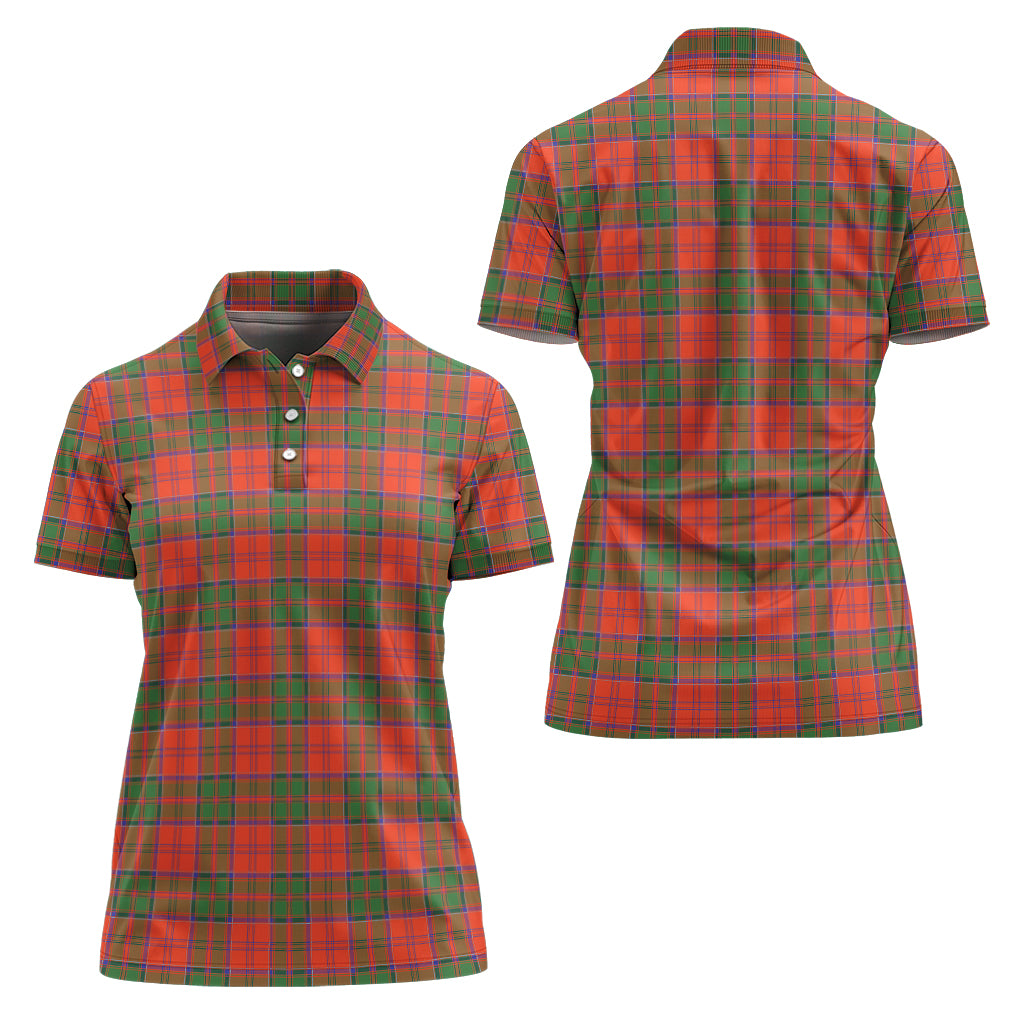 grant-ancient-tartan-polo-shirt-for-women