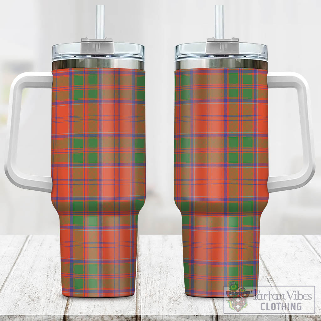 Tartan Vibes Clothing Grant Ancient Tartan Tumbler with Handle