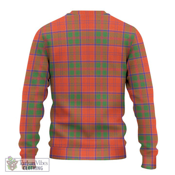 Grant Ancient Tartan Ugly Sweater with Family Crest DNA In Me Style