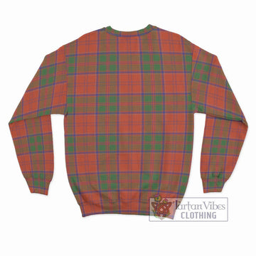 Grant Ancient Tartan Sweatshirt with Family Crest DNA In Me Style