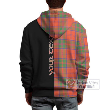 Grant Ancient Tartan Hoodie with Family Crest and Half Of Me Style