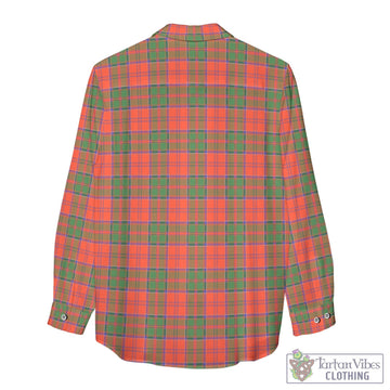 Grant Ancient Tartan Women's Casual Shirt with Family Crest