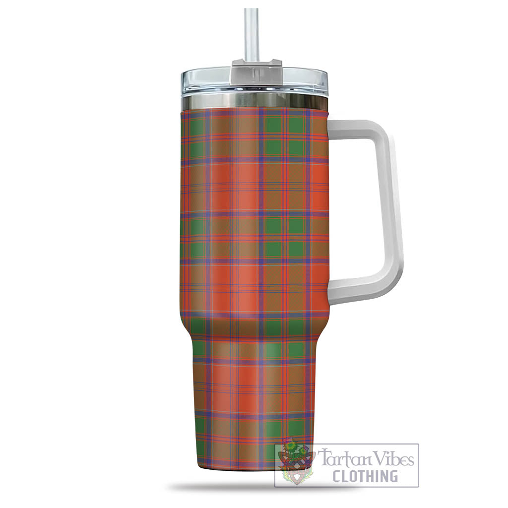 Tartan Vibes Clothing Grant Ancient Tartan Tumbler with Handle