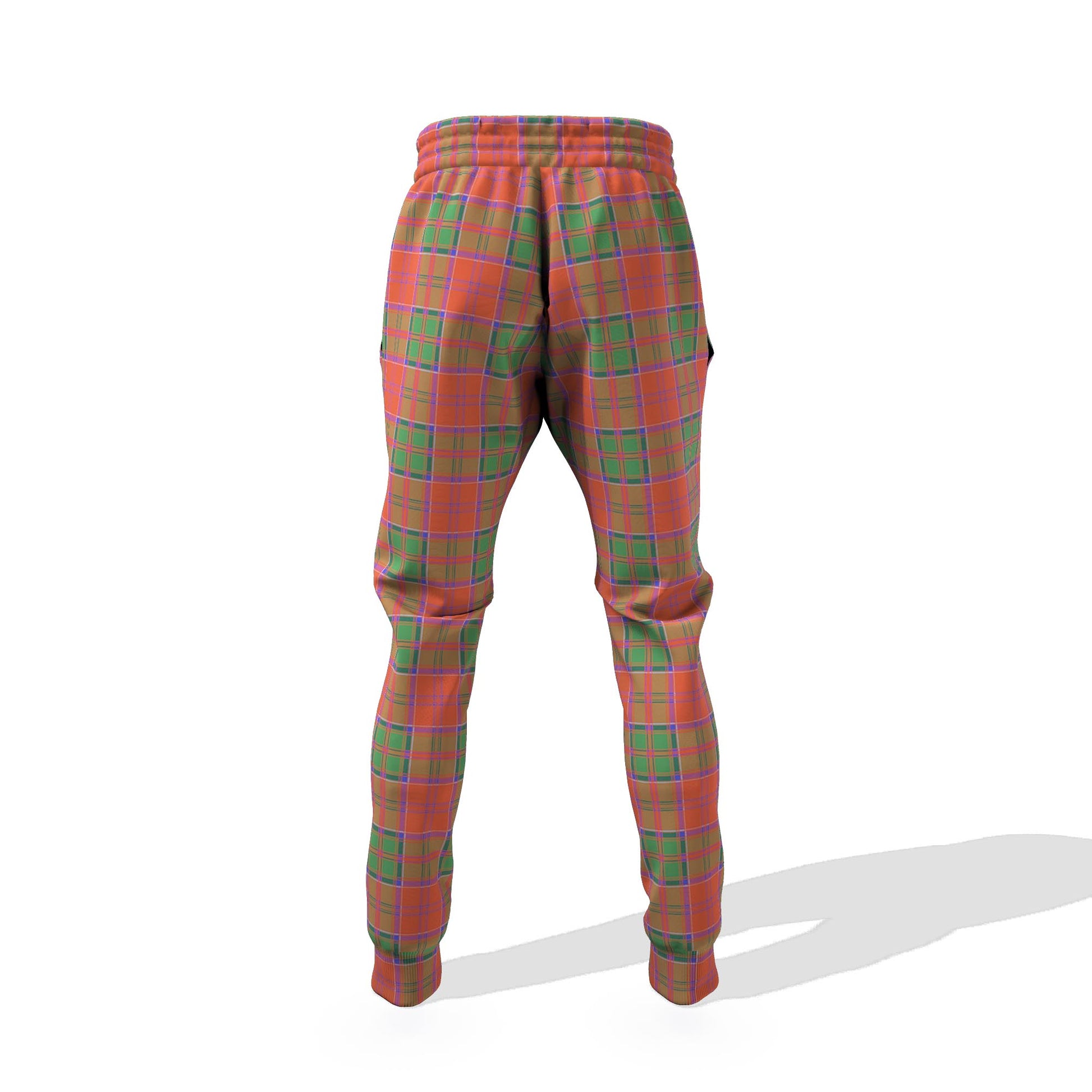 Grant Ancient Tartan Joggers Pants with Family Crest 6XL - Tartan Vibes Clothing