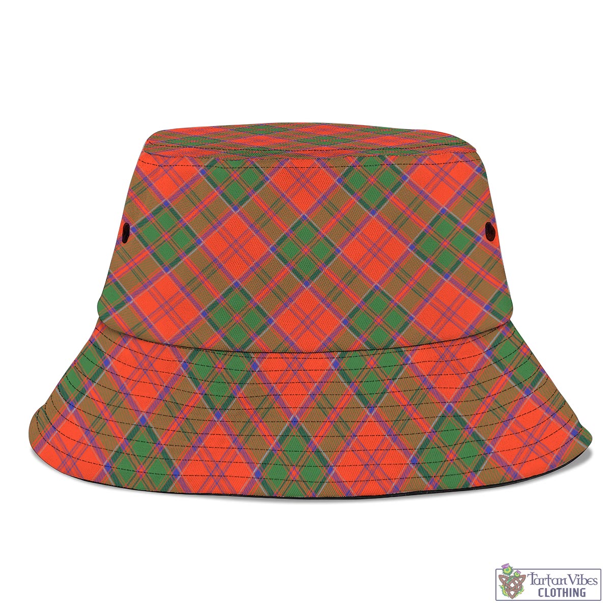 Tartan Vibes Clothing Grant Ancient Tartan Bucket Hat