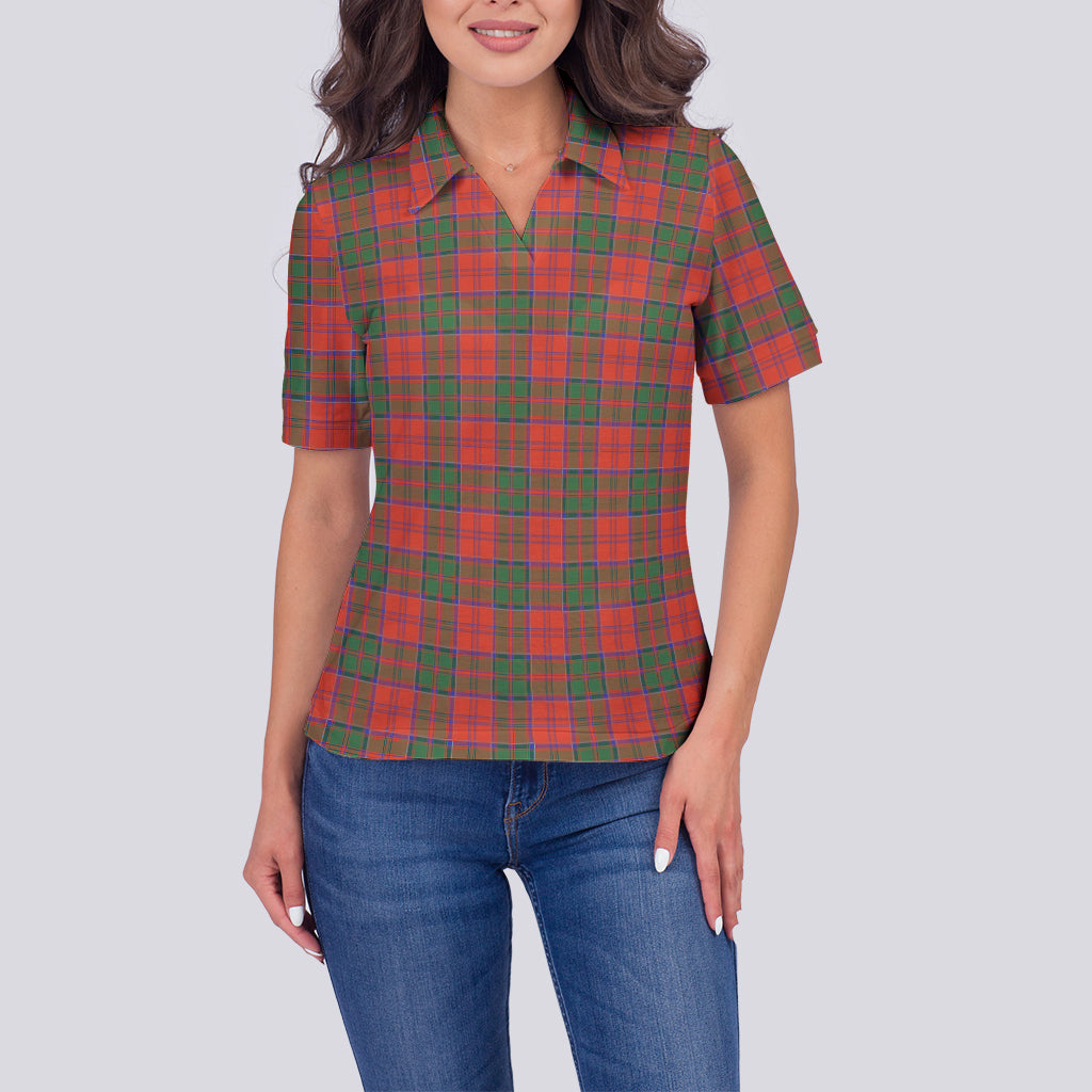 grant-ancient-tartan-polo-shirt-for-women