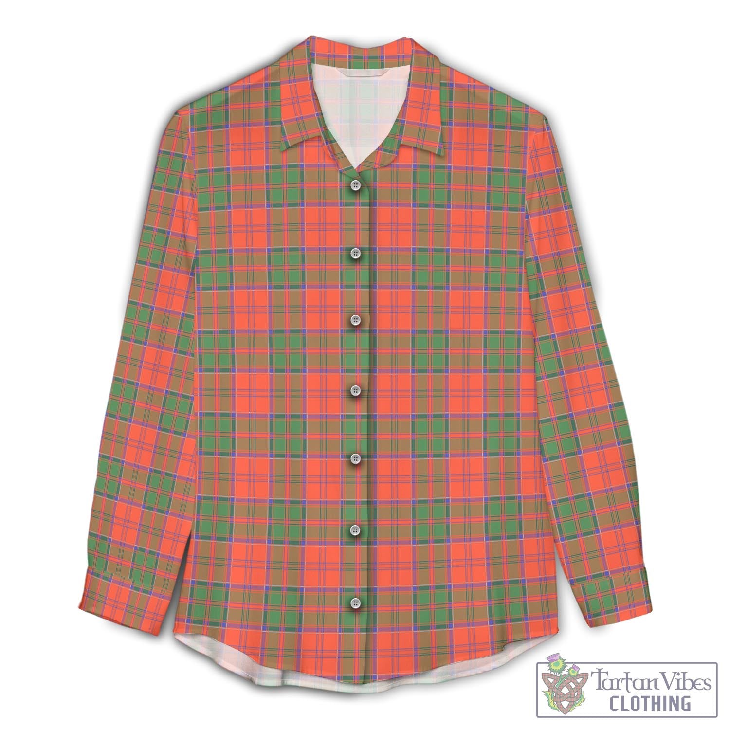 Grant Ancient Tartan Womens Casual Shirt