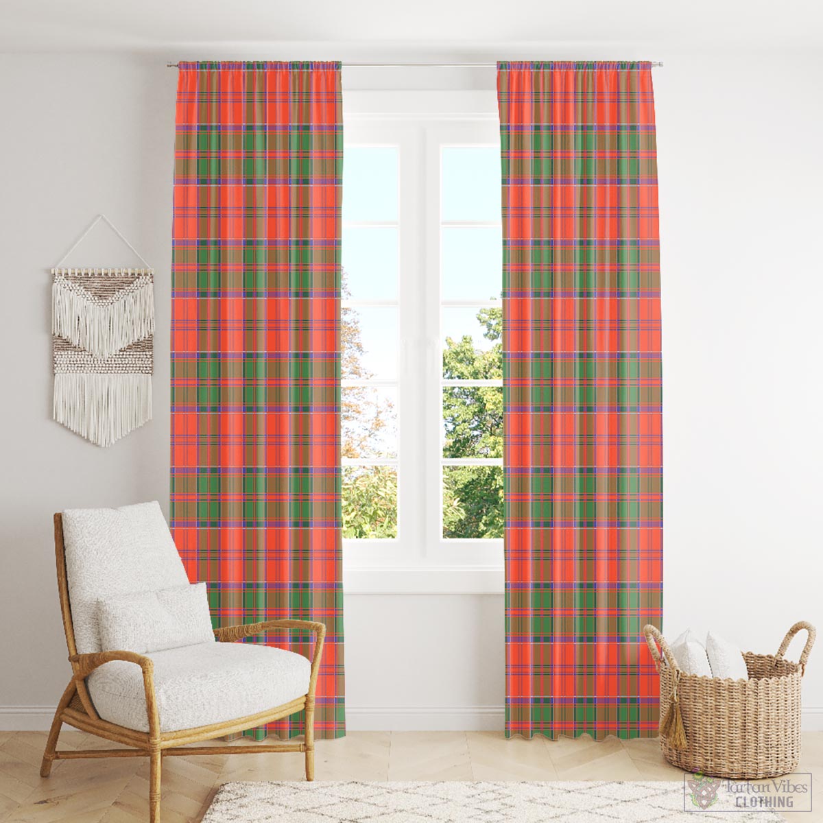 Grant Ancient Tartan Window Curtain