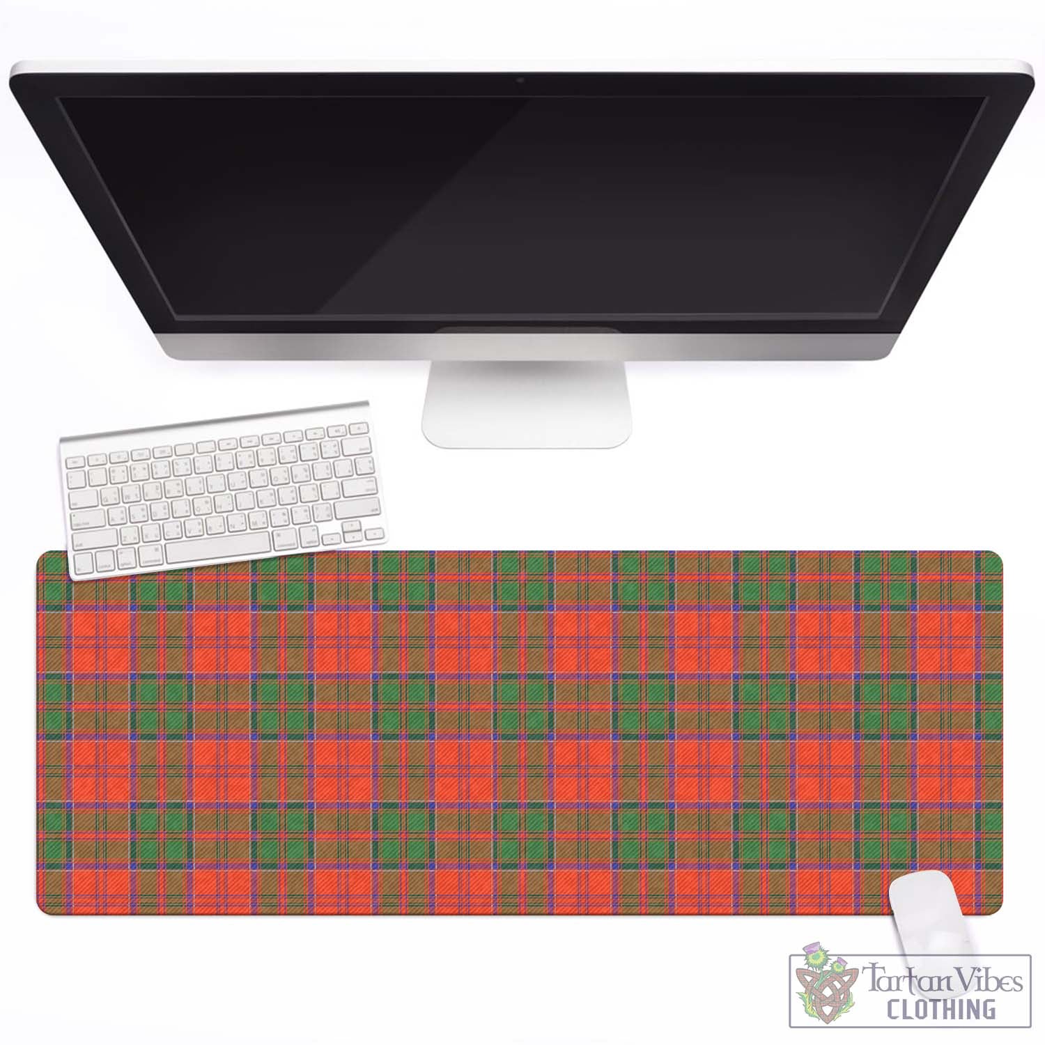 Tartan Vibes Clothing Grant Ancient Tartan Mouse Pad