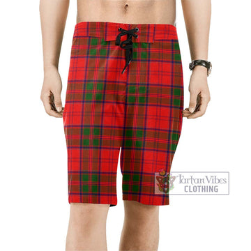 Grant Modern Tartan Men's Board Shorts