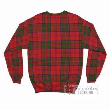 Grant Modern Tartan Sweatshirt with Family Crest DNA In Me Style