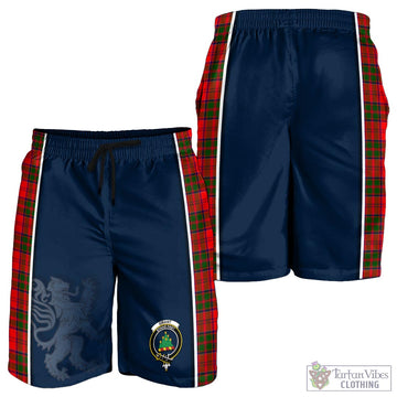 Grant Modern Tartan Men's Shorts with Family Crest and Lion Rampant Vibes Sport Style