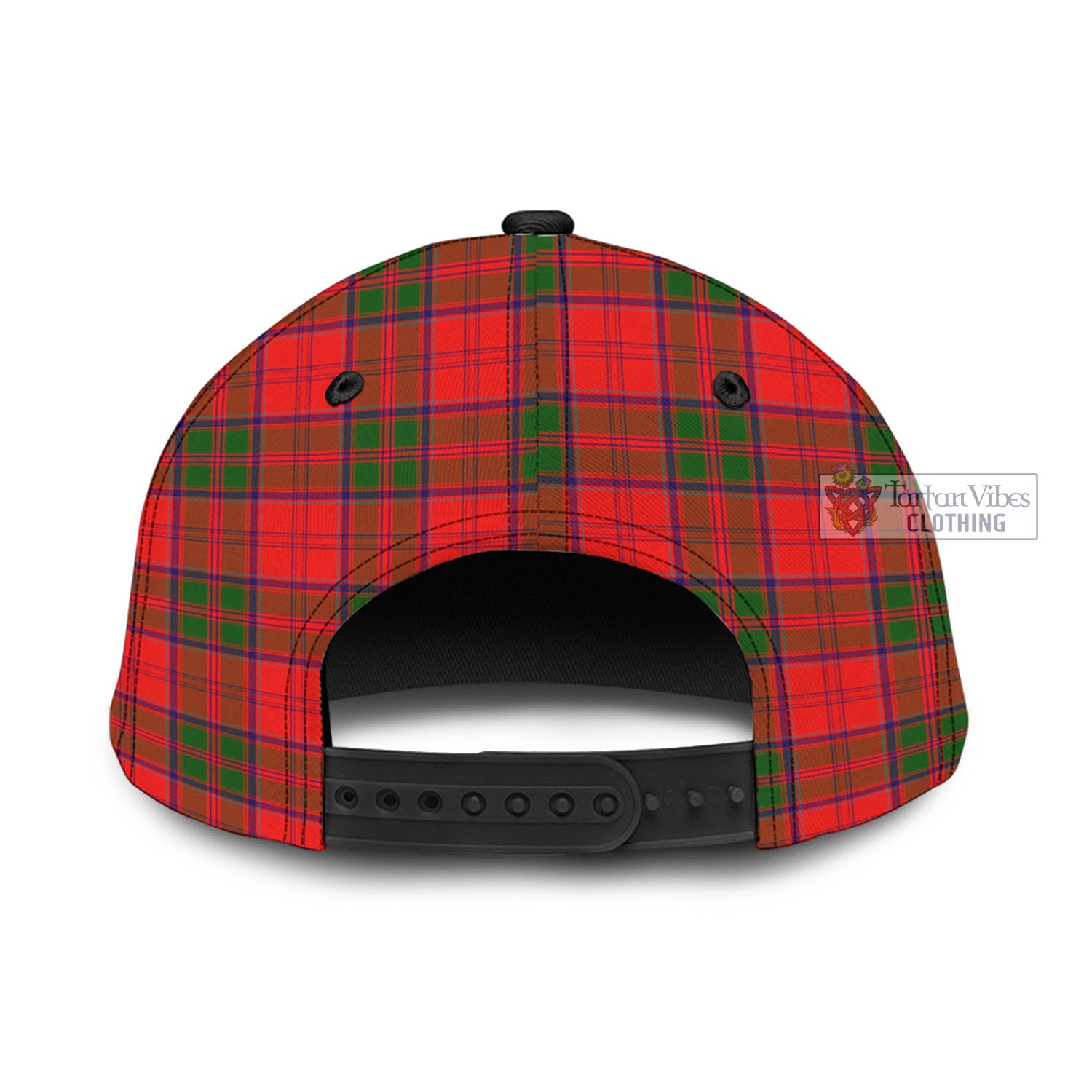 Tartan Vibes Clothing Grant Modern Tartan Classic Cap with Family Crest In Me Style