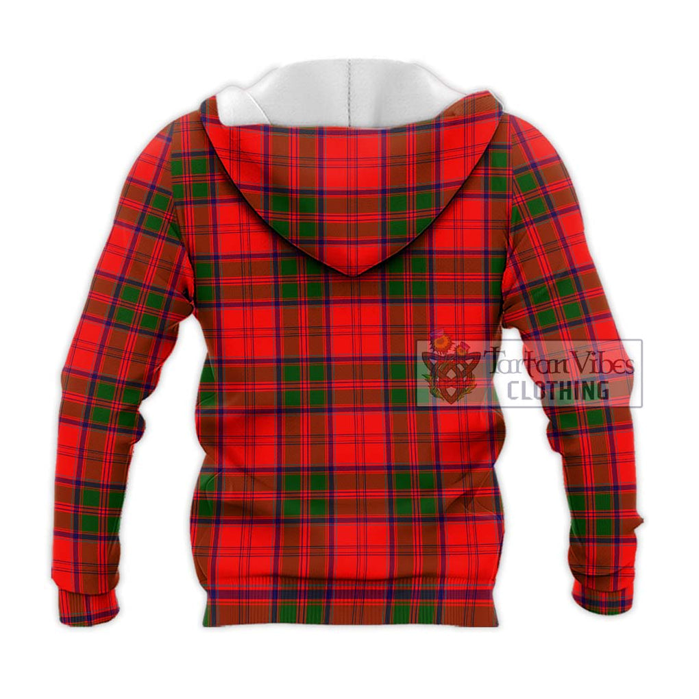 Grant Modern Tartan Knitted Hoodie with Family Crest DNA In Me Style - Tartanvibesclothing Shop