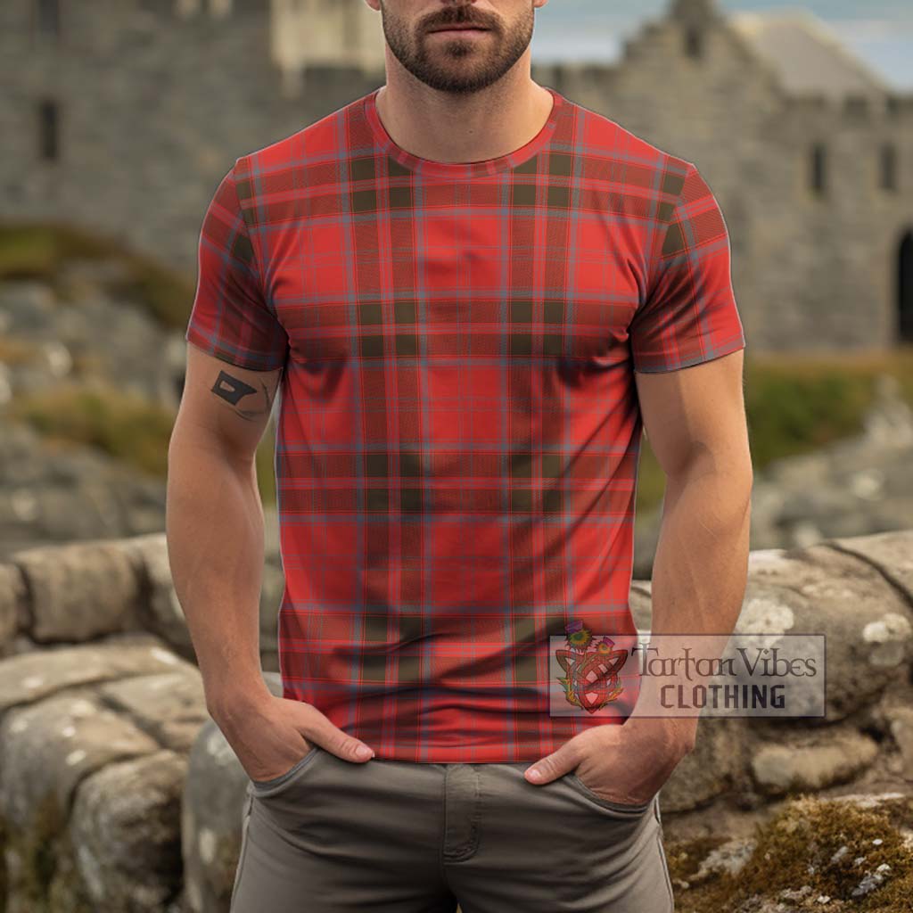 Grant Weathered Tartan Cotton T-Shirt Men's Shirt - Tartanvibesclothing Shop