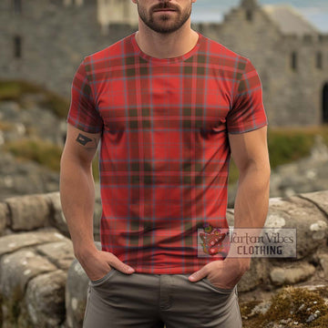 Grant Weathered Tartan Cotton T-Shirt