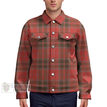 Grant Weathered Tartan Unisex Lapel Cotton Jacket