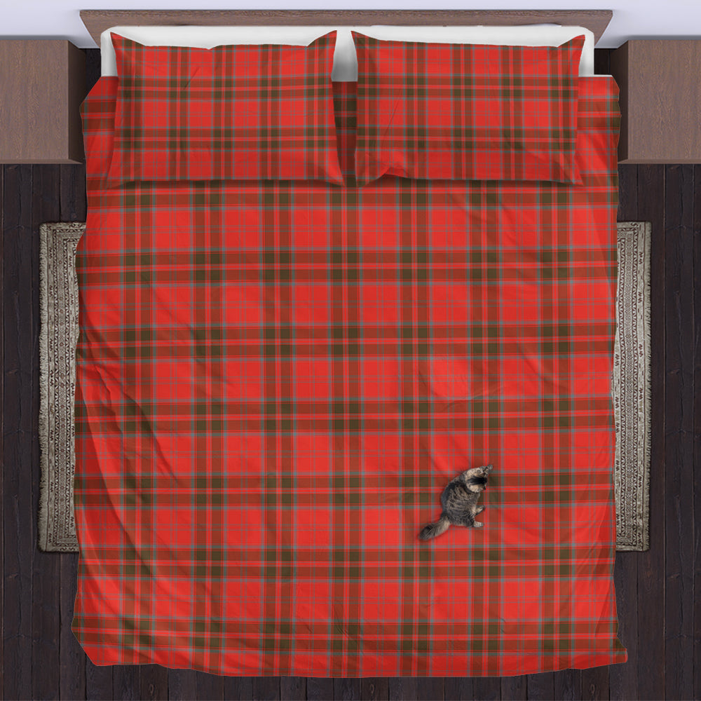 Grant Weathered Tartan Bedding Set US Bedding Set - Tartan Vibes Clothing