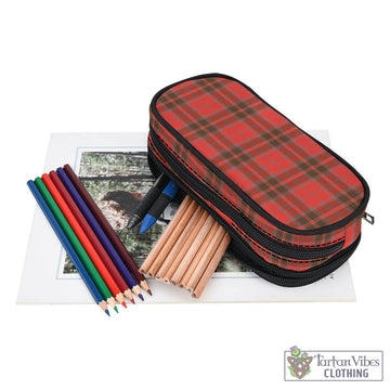 Grant Weathered Tartan Pen and Pencil Case