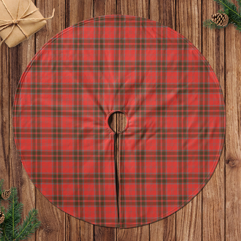 Grant Weathered Tartan Christmas Tree Skirt - Tartanvibesclothing