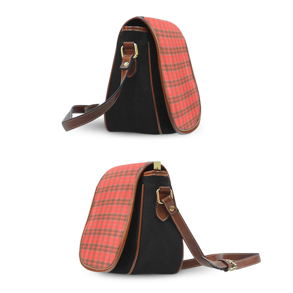 Grant Weathered Tartan Saddle Bag - Tartan Vibes Clothing