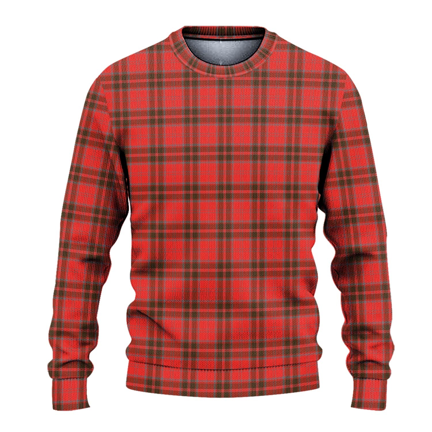 Grant Weathered Tartan Knitted Sweater - Tartanvibesclothing