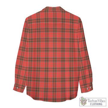 Grant Weathered Tartan Women's Casual Shirt with Family Crest