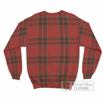 Grant Weathered Tartan Sweatshirt with Family Crest DNA In Me Style