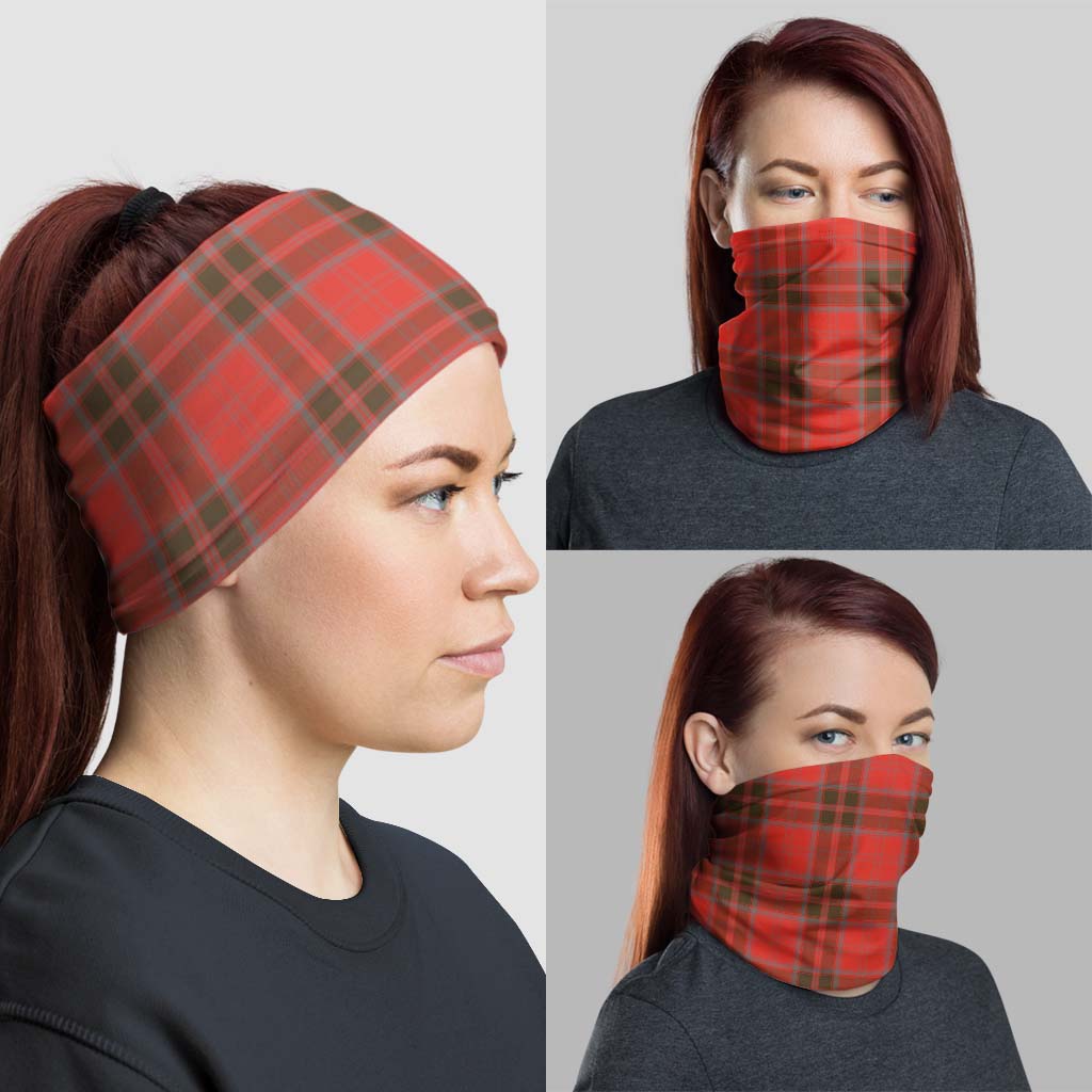 Grant Weathered Tartan Neck Gaiters, Tartan Bandanas, Tartan Head Band