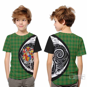 Graves Irish Clan Kid T-Shirt Celtic Circle Style - Tartan Vibes Clothing