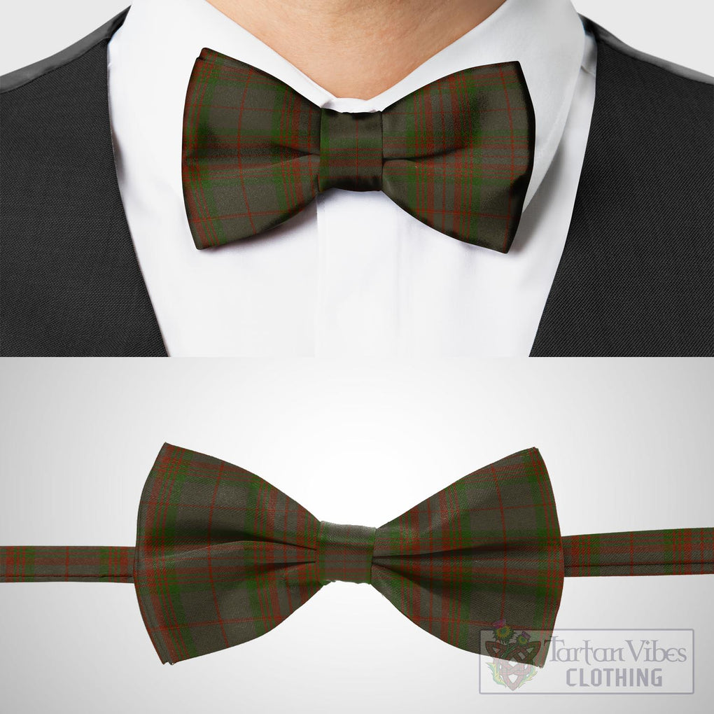 Tartan Vibes Clothing Gray Tartan Bow Tie