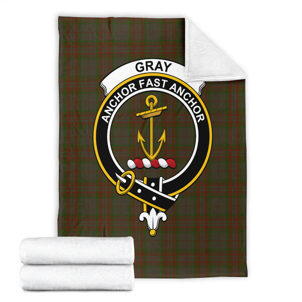 gray-tartab-blanket-with-family-crest