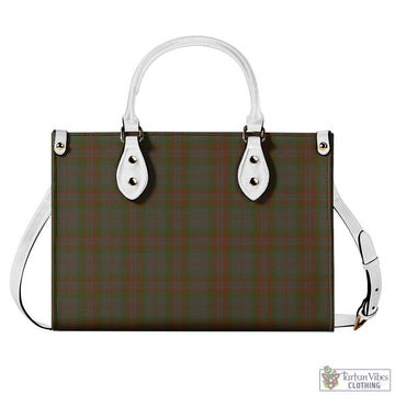 Gray Tartan Luxury Leather Handbags