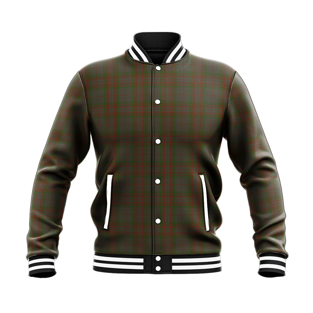 Gray Tartan Baseball Jacket - Tartan Vibes Clothing
