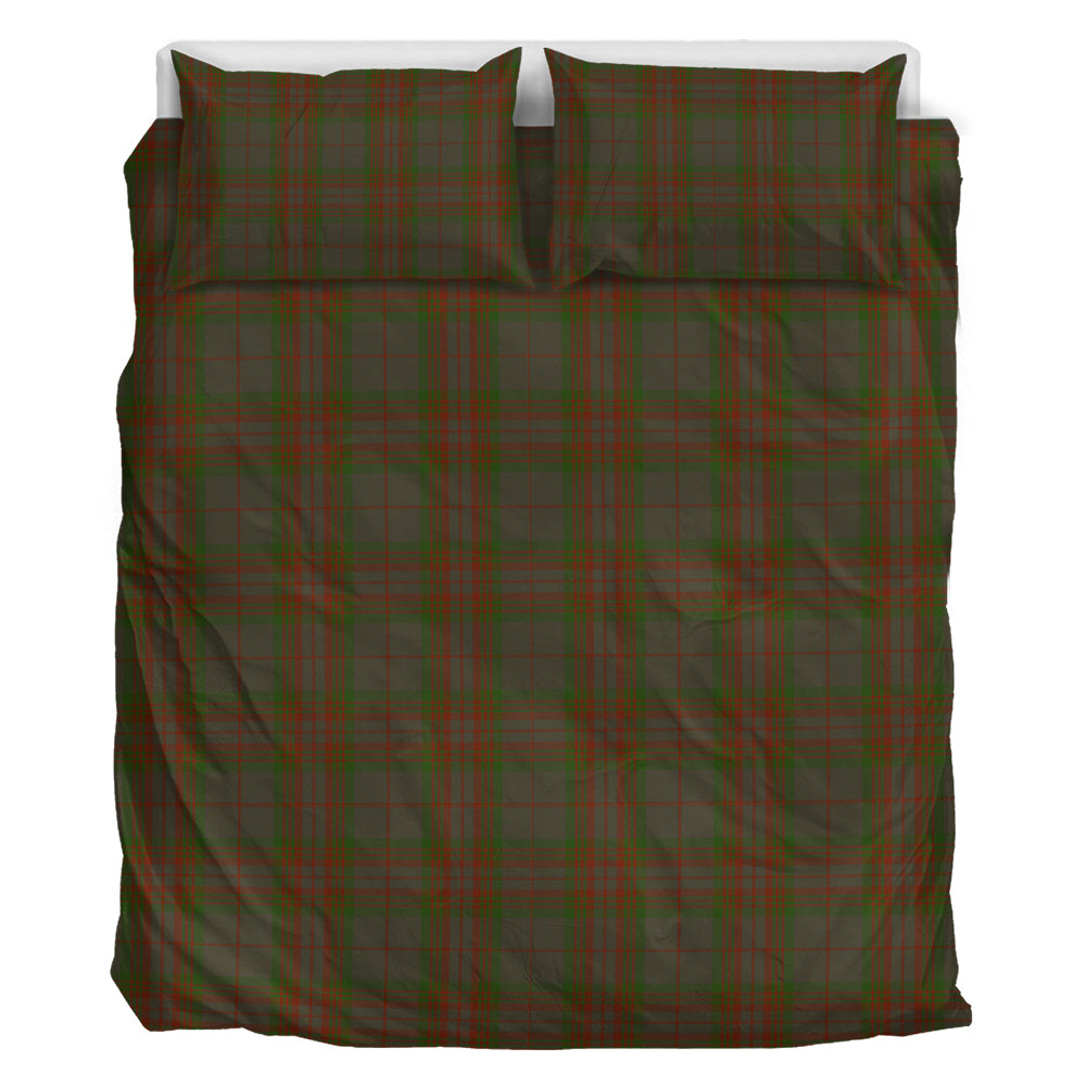 Gray Tartan Bedding Set - Tartan Vibes Clothing