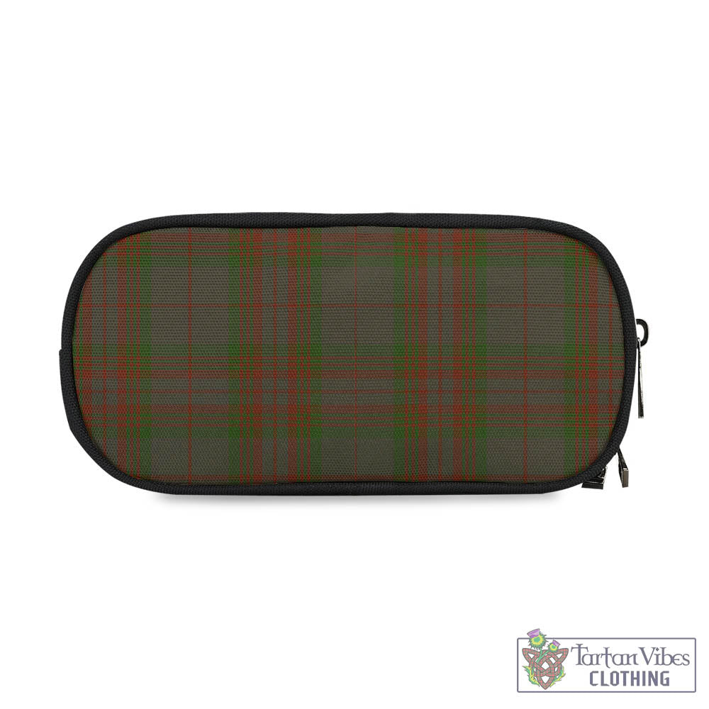 Gray Tartan Pen and Pencil Case - Tartan Vibes Clothing