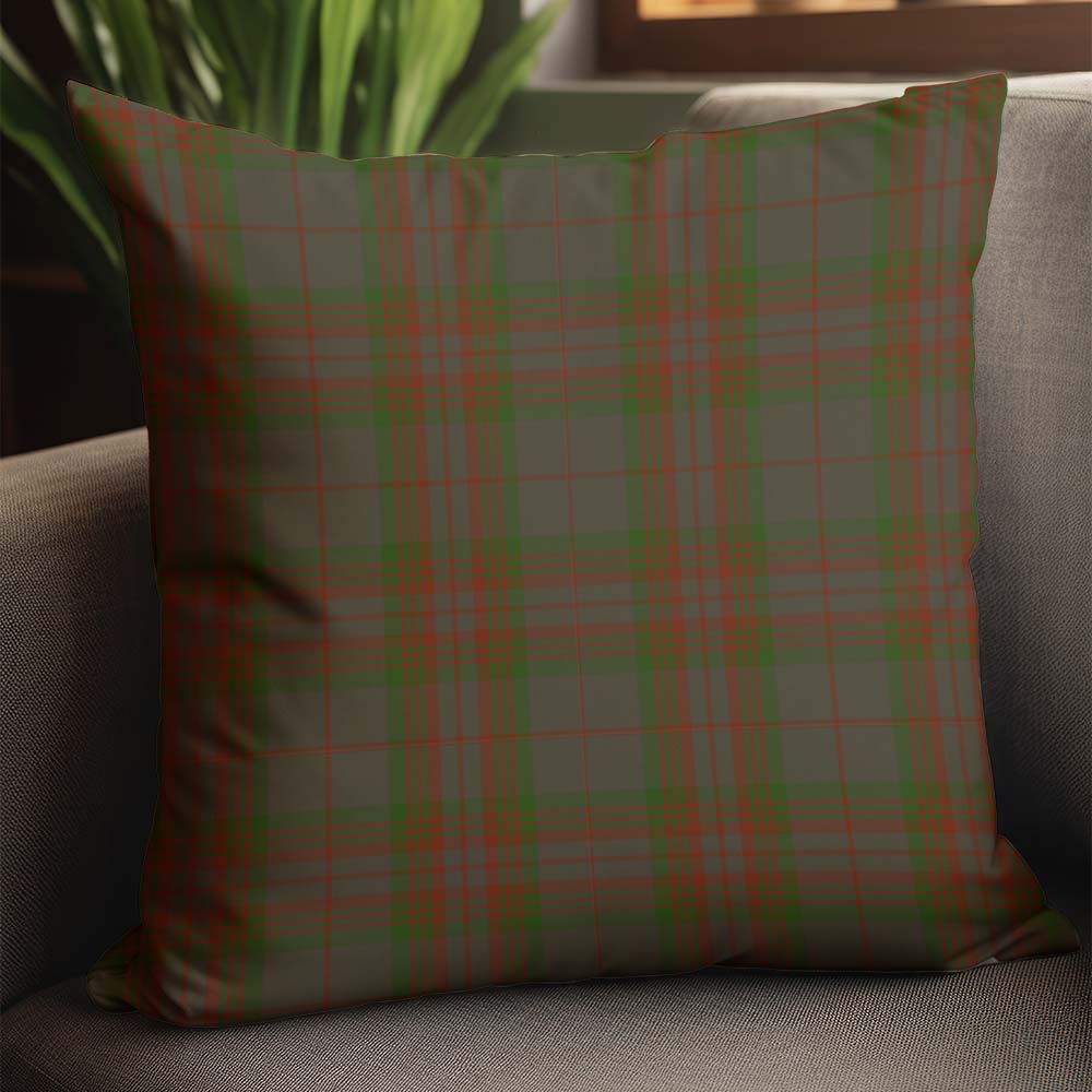 Gray Tartan Pillow Cover - Tartanvibesclothing