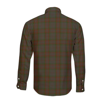 Gray Tartan Long Sleeve Button Up Shirt