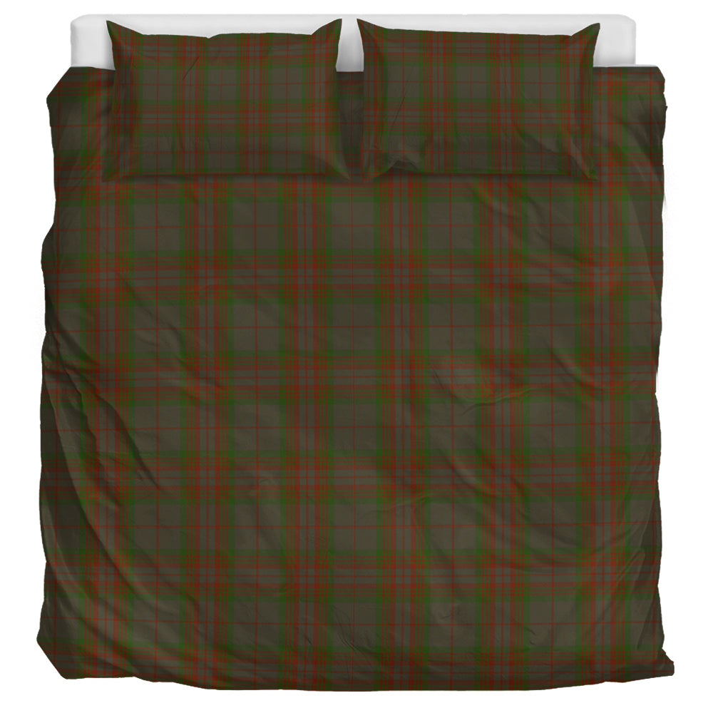 Gray Tartan Bedding Set UK Bedding Set UK Super King 104*94 inch - Tartan Vibes Clothing