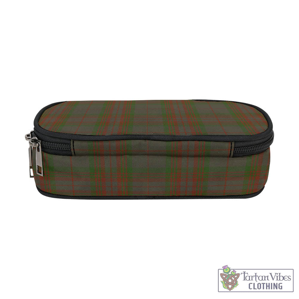 Gray Tartan Pen and Pencil Case - Tartan Vibes Clothing