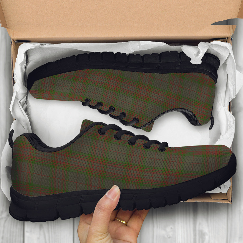 Gray Tartan Sneakers - Tartan Vibes Clothing