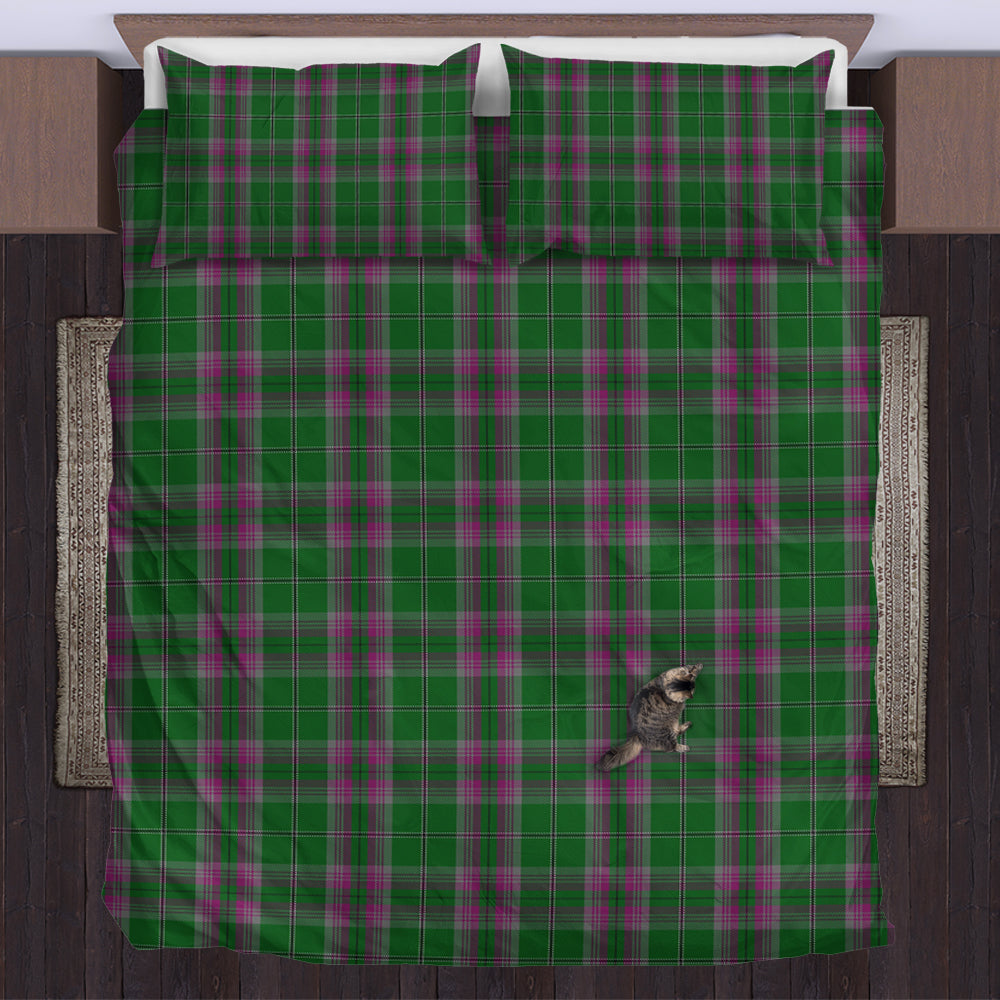 Gray Hunting Tartan Bedding Set US Bedding Set - Tartan Vibes Clothing