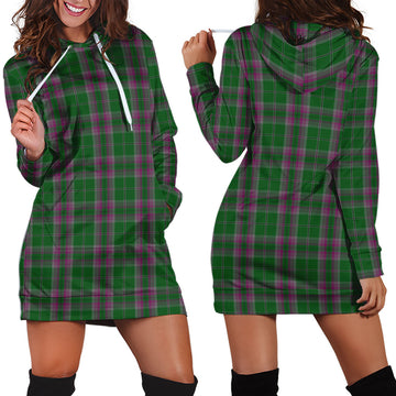 Gray Hunting Tartan Hoodie Dress