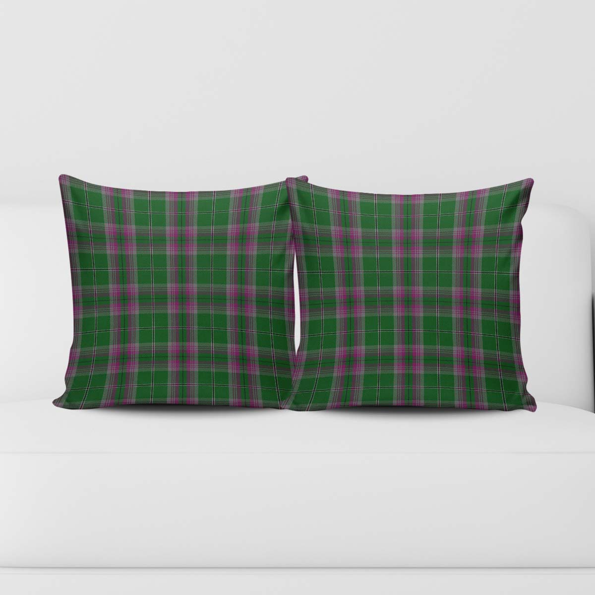 Gray Hunting Tartan Pillow Cover Square Pillow Cover - Tartanvibesclothing