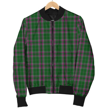 Gray Hunting Tartan Bomber Jacket