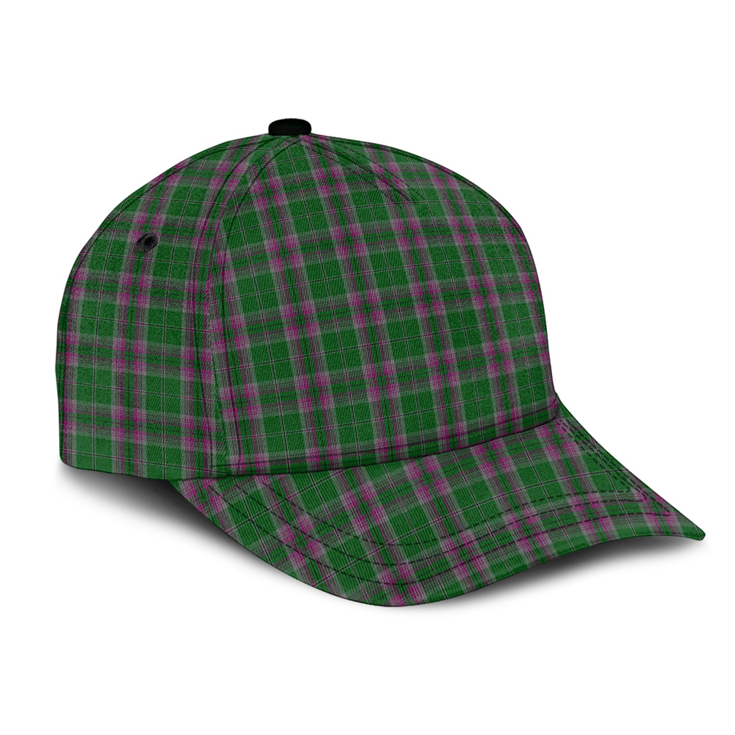 Gray Hunting Tartan Classic Cap - Tartan Vibes Clothing