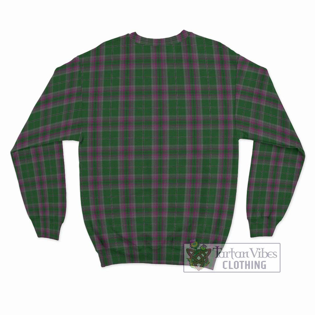 Gray Hunting Tartan Sweatshirt with Family Crest DNA In Me Style - Tartanvibesclothing Shop